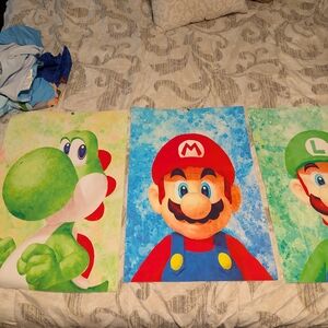 Mario Decor Lot Sold All Together